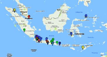 Peta & Lokasi Kampus Program Perkuliahan Khusus Nomor